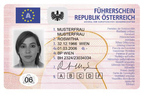 Acheter un permis de conduire de catégorie B en Autriche-Acheter un permis de conduire autrichien